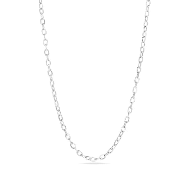 Charm Necklace with Loop Chain