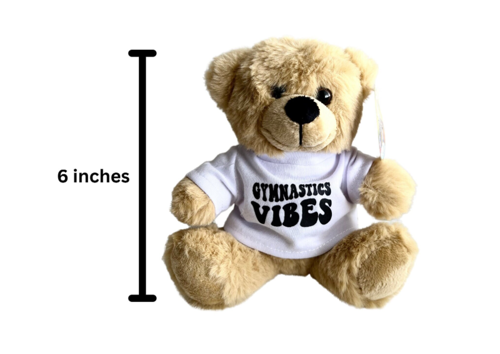 Gymnastics Vibes Teddy Bear