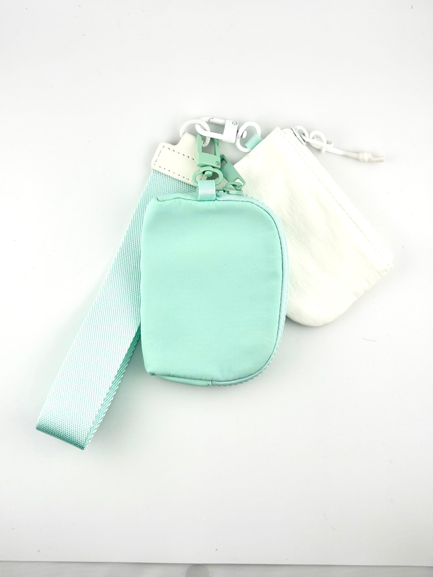 Dual Pouch Wristlet Wallet