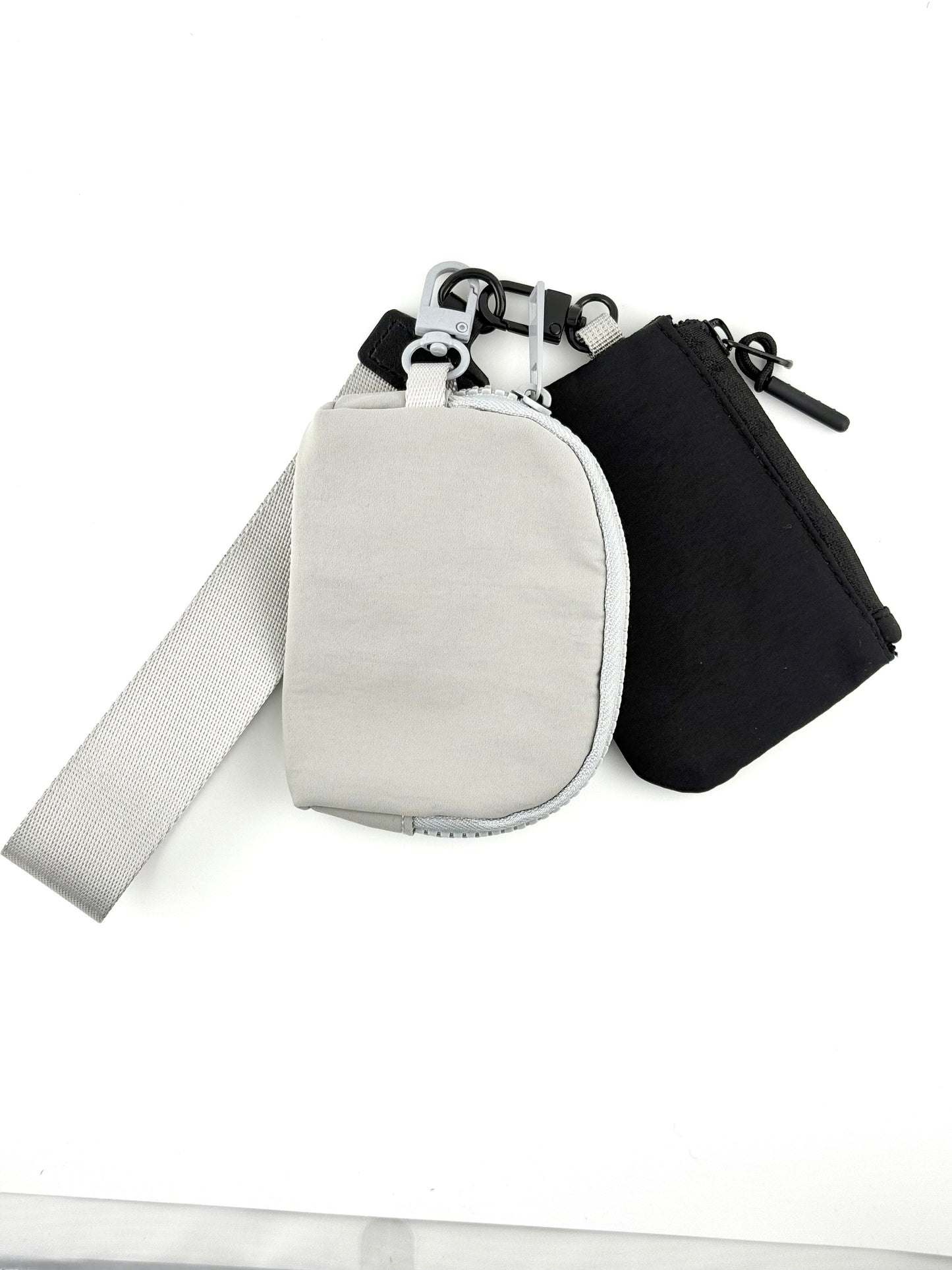 Dual Pouch Wristlet Wallet