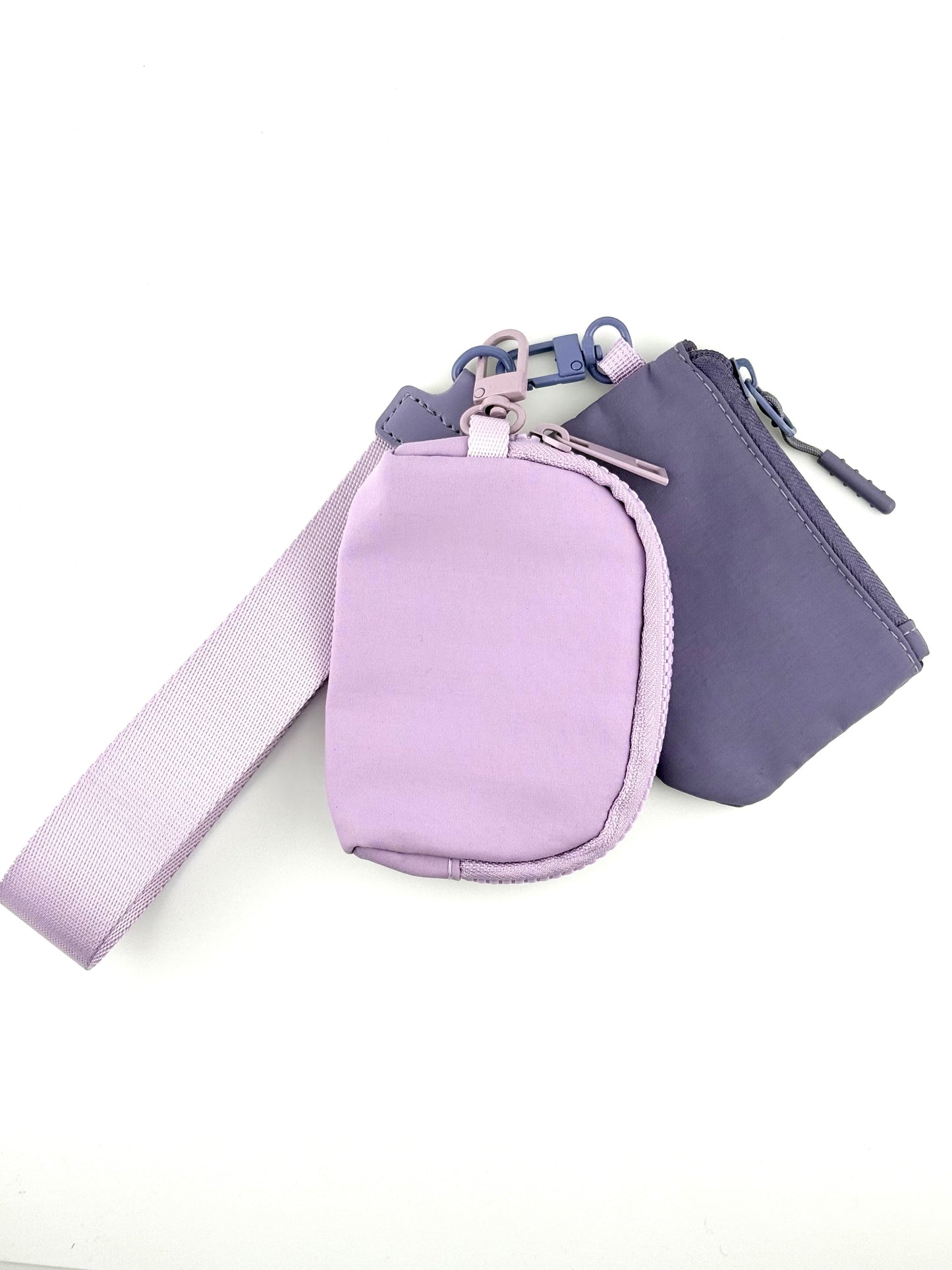 Dual Pouch Wristlet Wallet