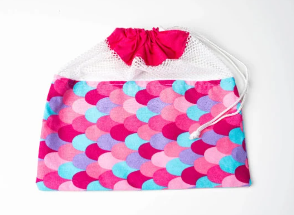 Mermaid Mesh Grip Bag