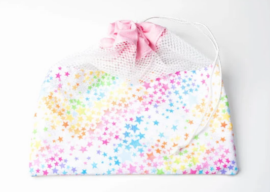 Sparkle Stars Mesh Grip Bag