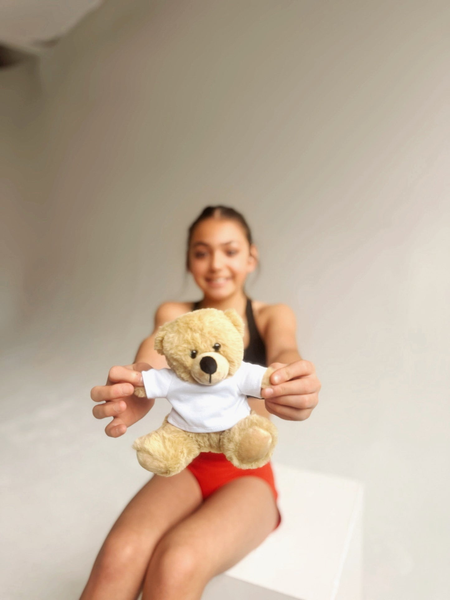 Custom Gymnastics Scores Teddy Bear